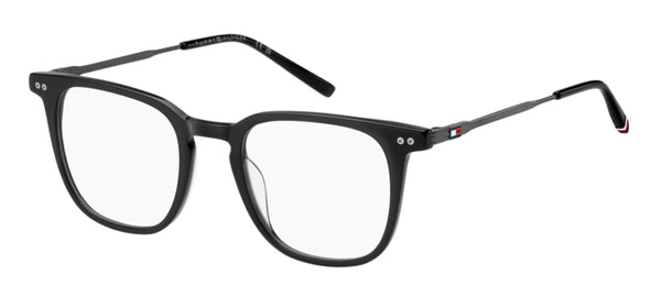 Occhiali da vista Tommy Hilfiger uomo nero TH 2137 - Stile Classico