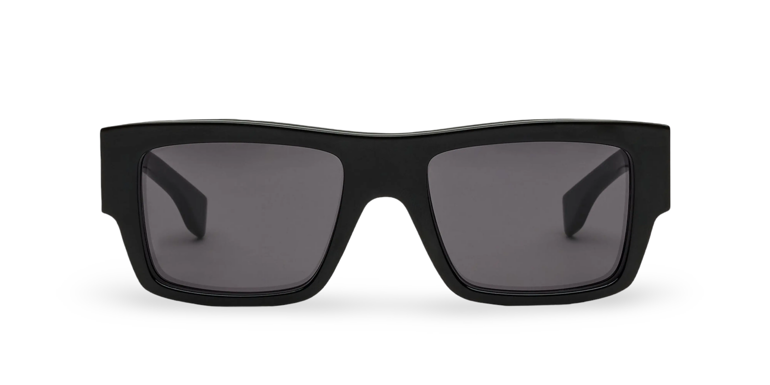 OCCHIALI DA SOLE RETTANGOLARI NERI - 53-19-150 MM