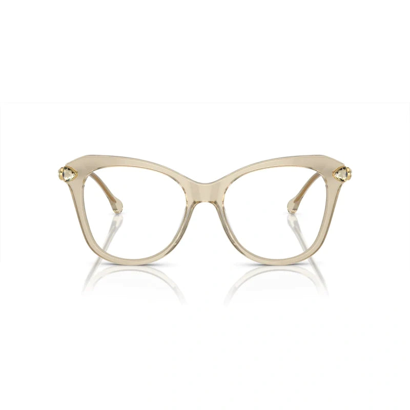 SWAROVSKI SK 2012 - 3003 BEIGE TRASPARENTE | OCCHIALE DA VISTA DONNA CALIBRO 53