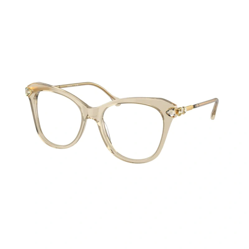 SWAROVSKI SK 2012 - 3003 BEIGE TRASPARENTE | OCCHIALE DA VISTA DONNA CALIBRO 53