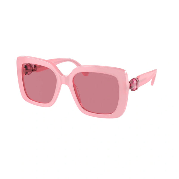 SWAROVSKI SK 6001 - 20019L ROSA OPALE | OCCHIALE DA SOLE DONNA CALIBRO 55