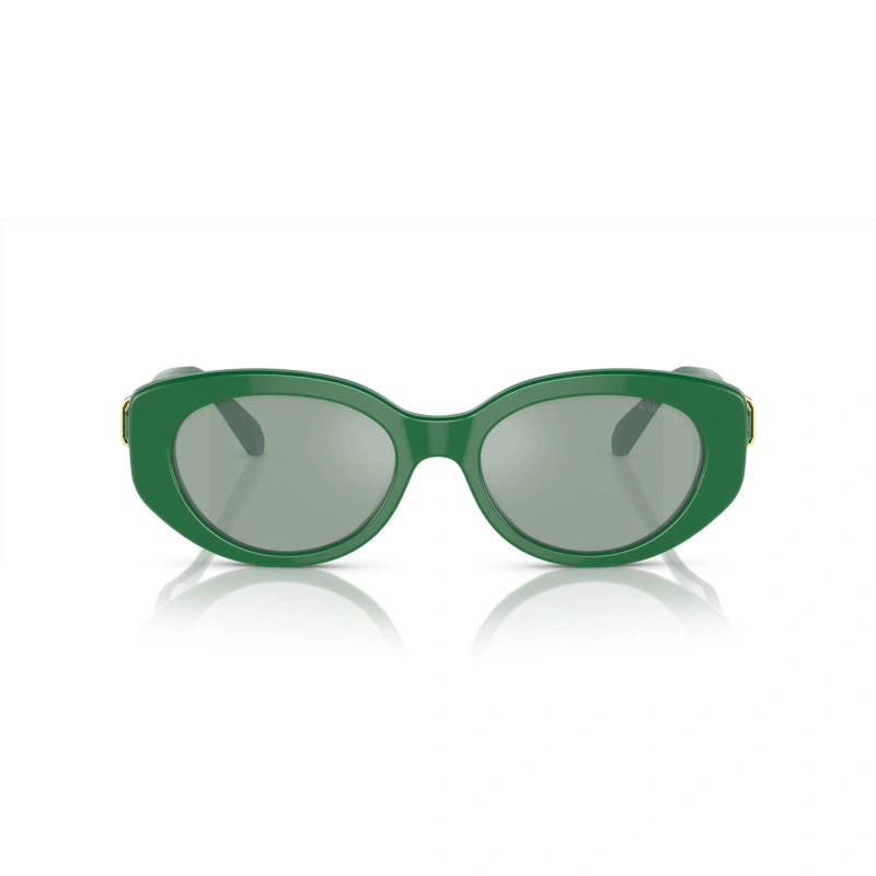 SWAROVSKI SK 6002 - 10079C DARK GREEN | WOMEN'S SUNGLASSES, CALIBER 53 