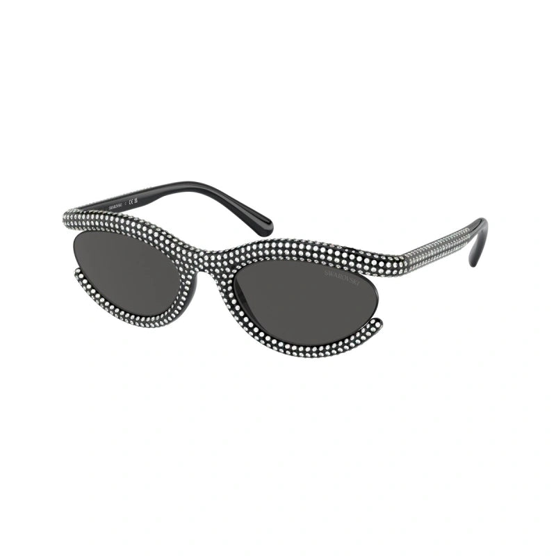 SWAROVSKI SK 6006 - 100187 NERO | OCCHIALE DA SOLE DONNA CALIBRO 54