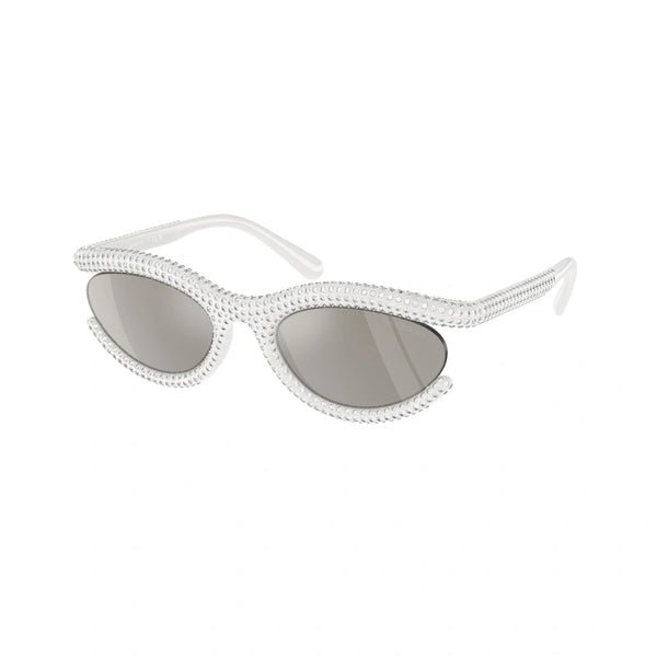 SWAROVSKI SK 6006 - 10336G LATTE BIANCO | OCCHIALE DA SOLE DONNA CALIBRO 54