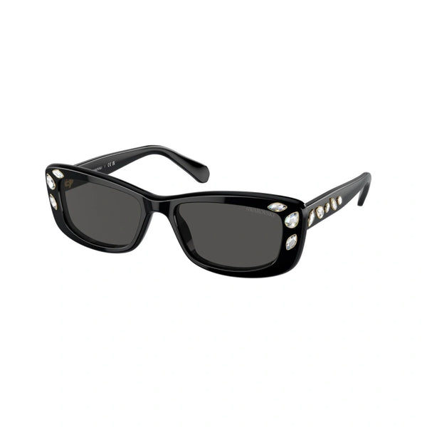 SWAROVSKI SK 6008 - 100187 NERO | OCCHIALE DA SOLE DONNA CALIBRO 54