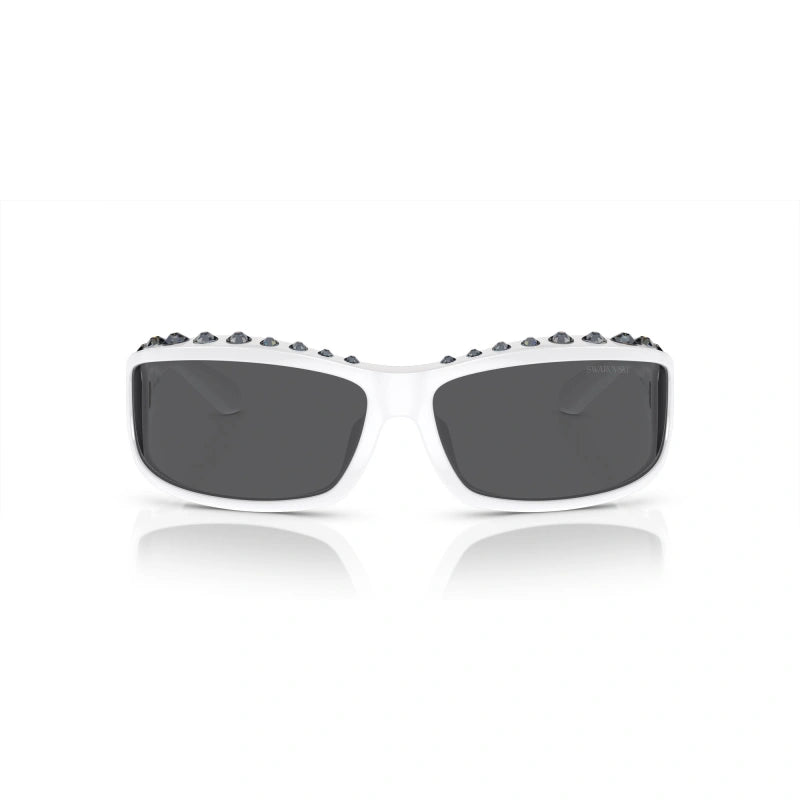 SWAROVSKI SK 6009 - 102987 BIANCO | OCCHIALE DA SOLE DONNA CALIBRO 73