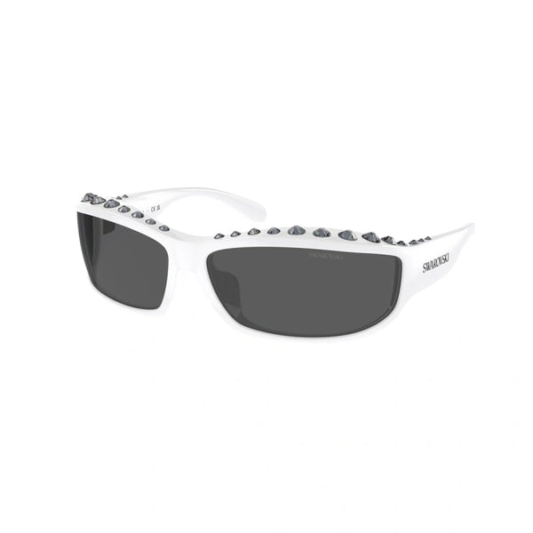 SWAROVSKI SK 6009 - 102987 BIANCO | OCCHIALE DA SOLE DONNA CALIBRO 73