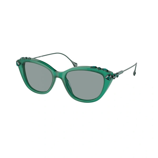 SWAROVSKI SK 6010 - 2003/1 VERDE OPALE | OCCHIALE DA SOLE DONNA CALIBRO 53