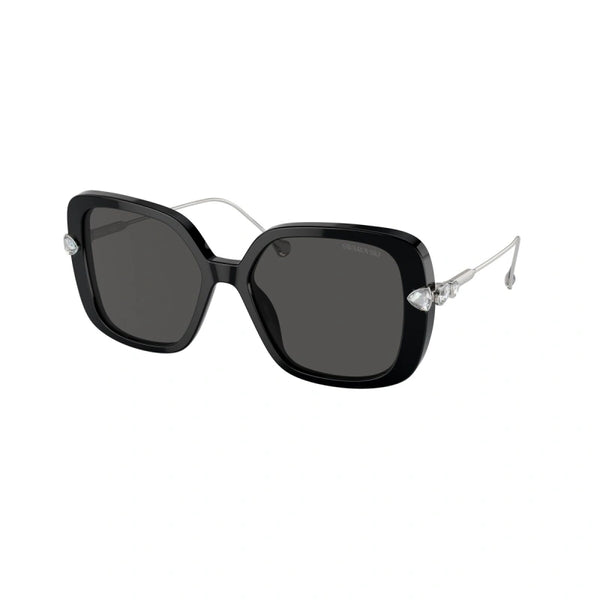SWAROVSKI SK 6011 - 103887 NERO | OCCHIALE DA SOLE DONNA CALIBRO 55