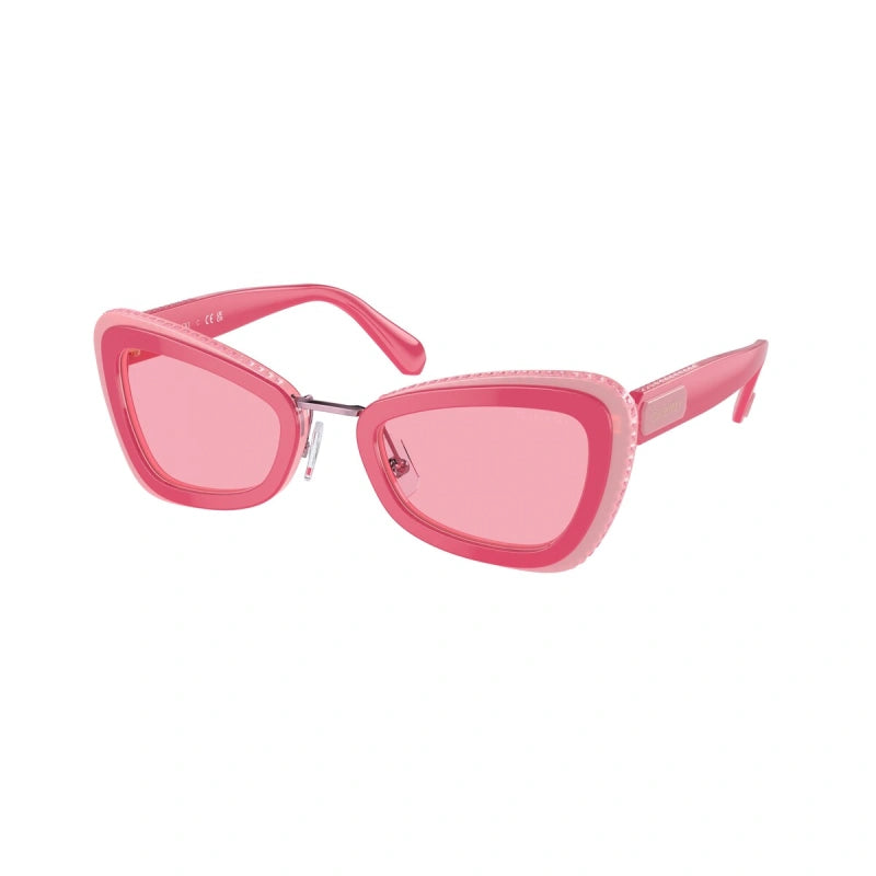 SWAROVSKI SK 6012 - 101384 FUXIA/ROSA ANTICO | OCCHIALE DA SOLE DONNA CALIBRO 52