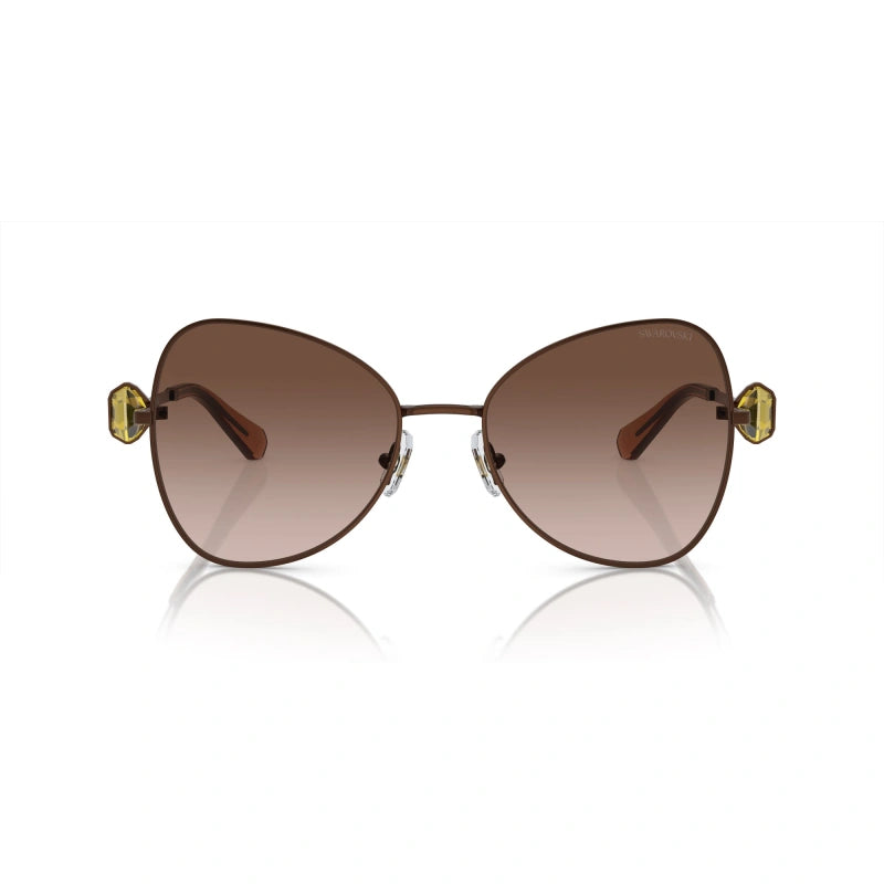 SWAROVSKI SK 7002 - 400213 MARRONE METALLO | OCCHIALE DA SOLE DONNA CALIBRO 57