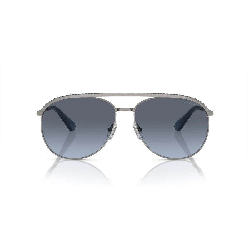SWAROVSKI SK 7005 - 40098F GUNMETAL | WOMEN'S SUNGLASSES, CALIBER 58 
