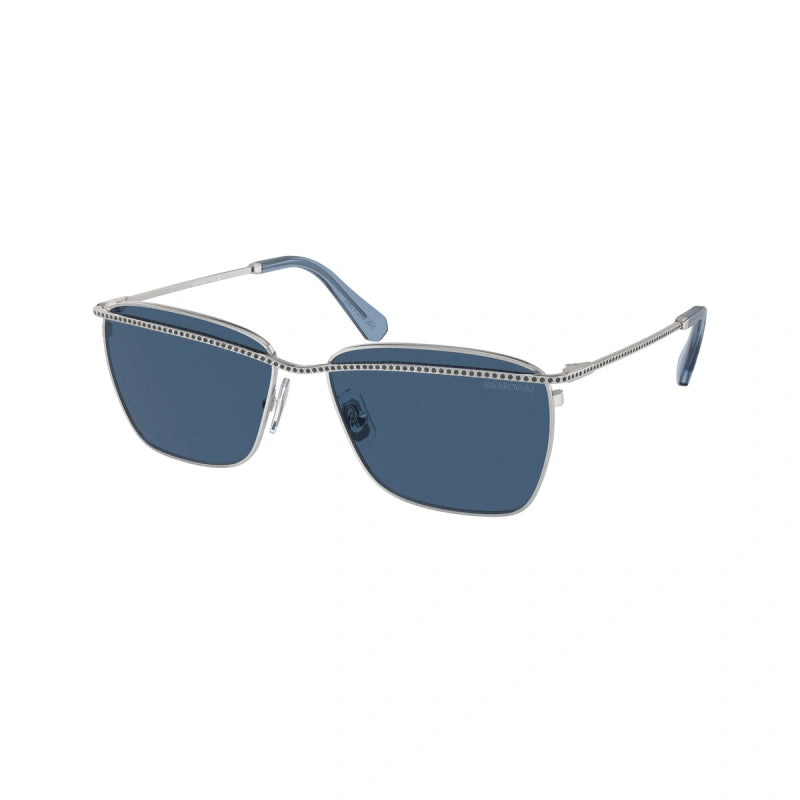 SWAROVSKI SK 7006 - 401555 ARGENTO SCURO | OCCHIALE DA SOLE DONNA CALIBRO 58