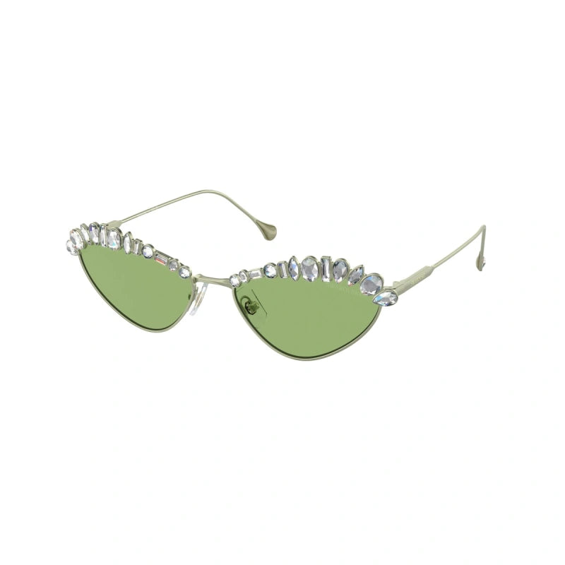SWAROVSKI SK 7009 - 4018/2 MATT GREEN | WOMEN'S SUNGLASSES, CALIBER 55 