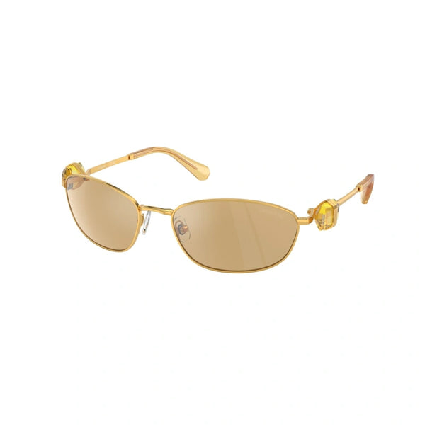SWAROVSKI SK 7010 - 4007D8 GIALLO ORO | OCCHIALE DA SOLE DONNA CALIBRO 59