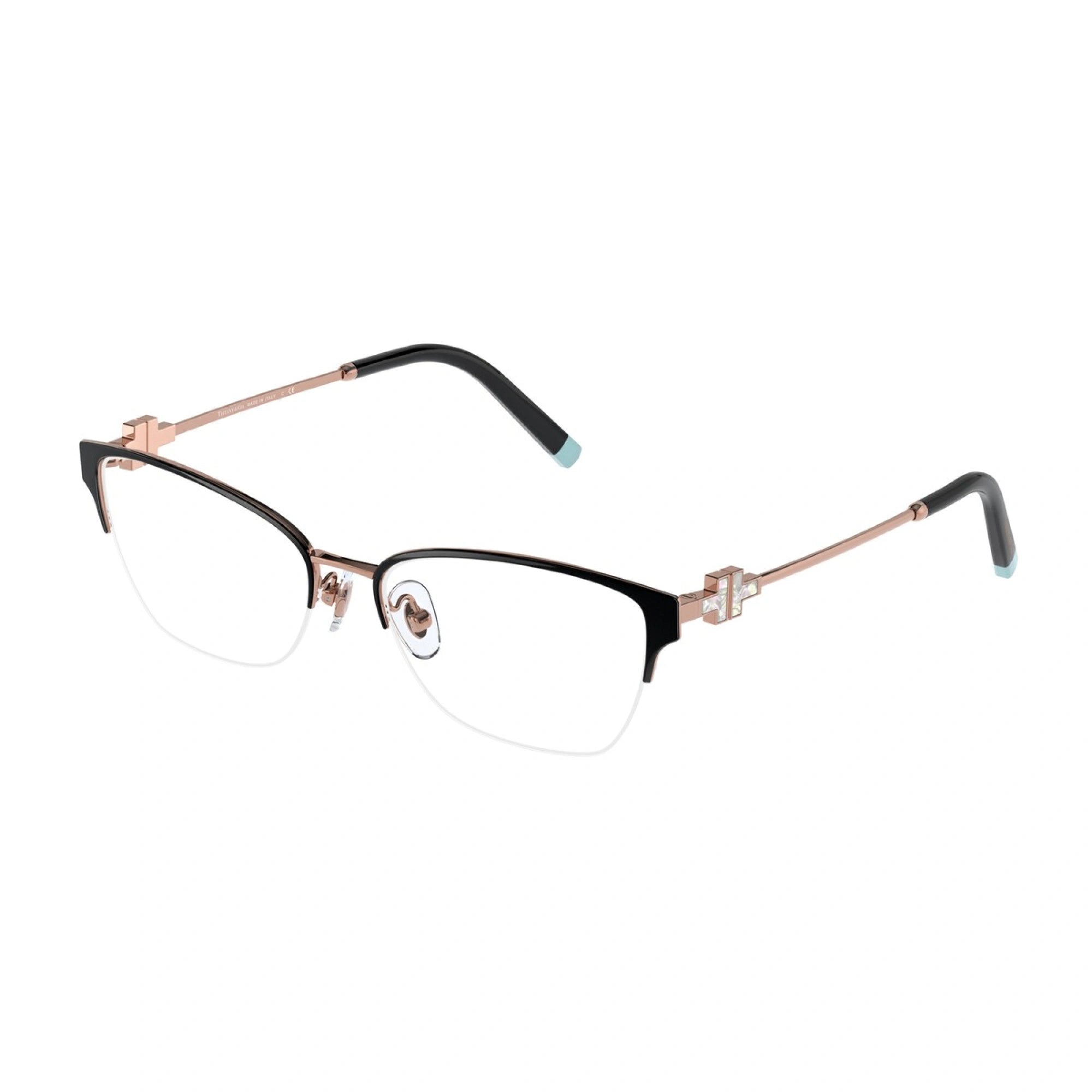 TIFFANY TF 1141 - 6122 NERO SU RUBEDO | OCCHIALE DA VISTA DONNA | CALIBRO 54