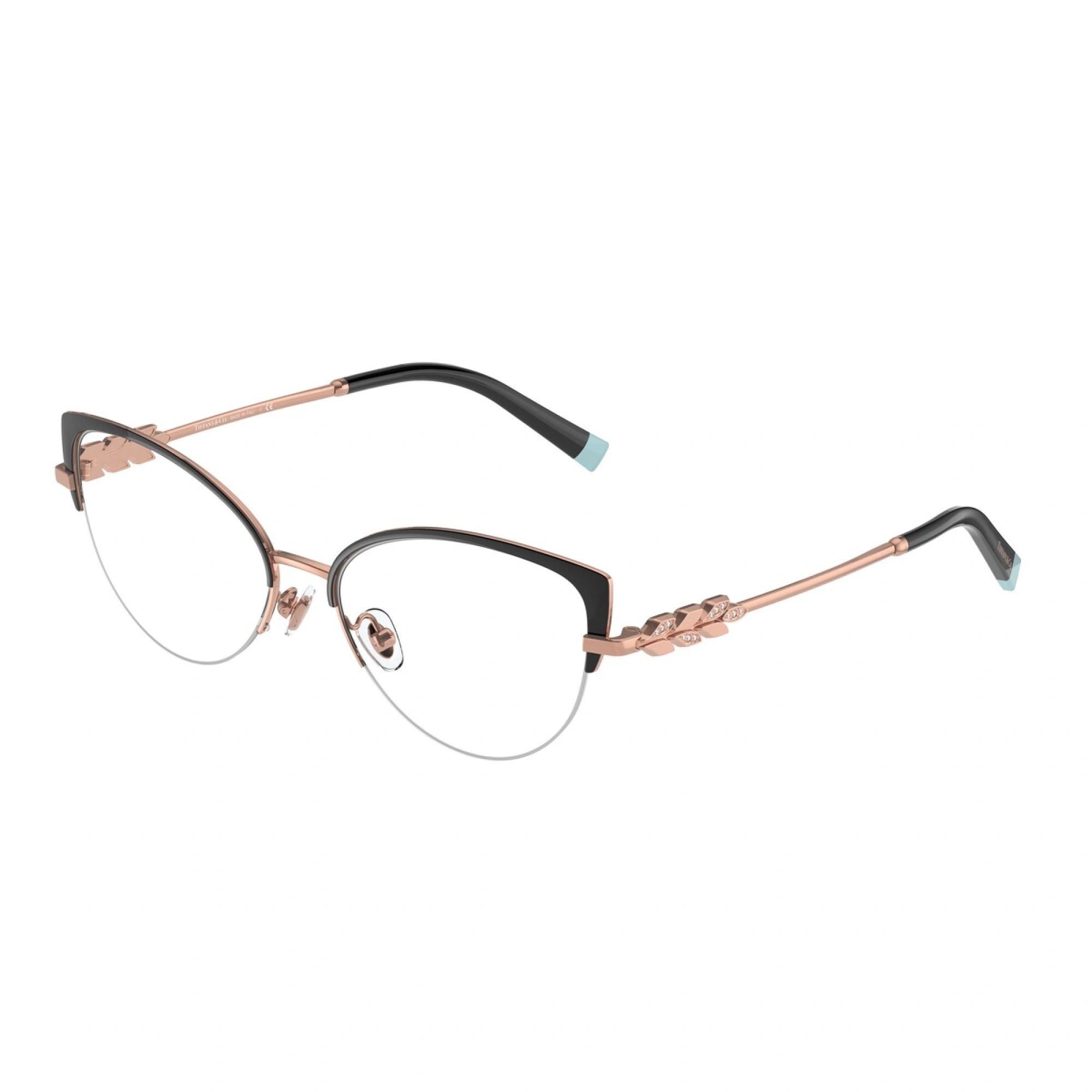 TIFFANY TF 1145B - 6162 NERO SU RUBEDO | OCCHIALE DA VISTA DONNA | CALIBRO 54