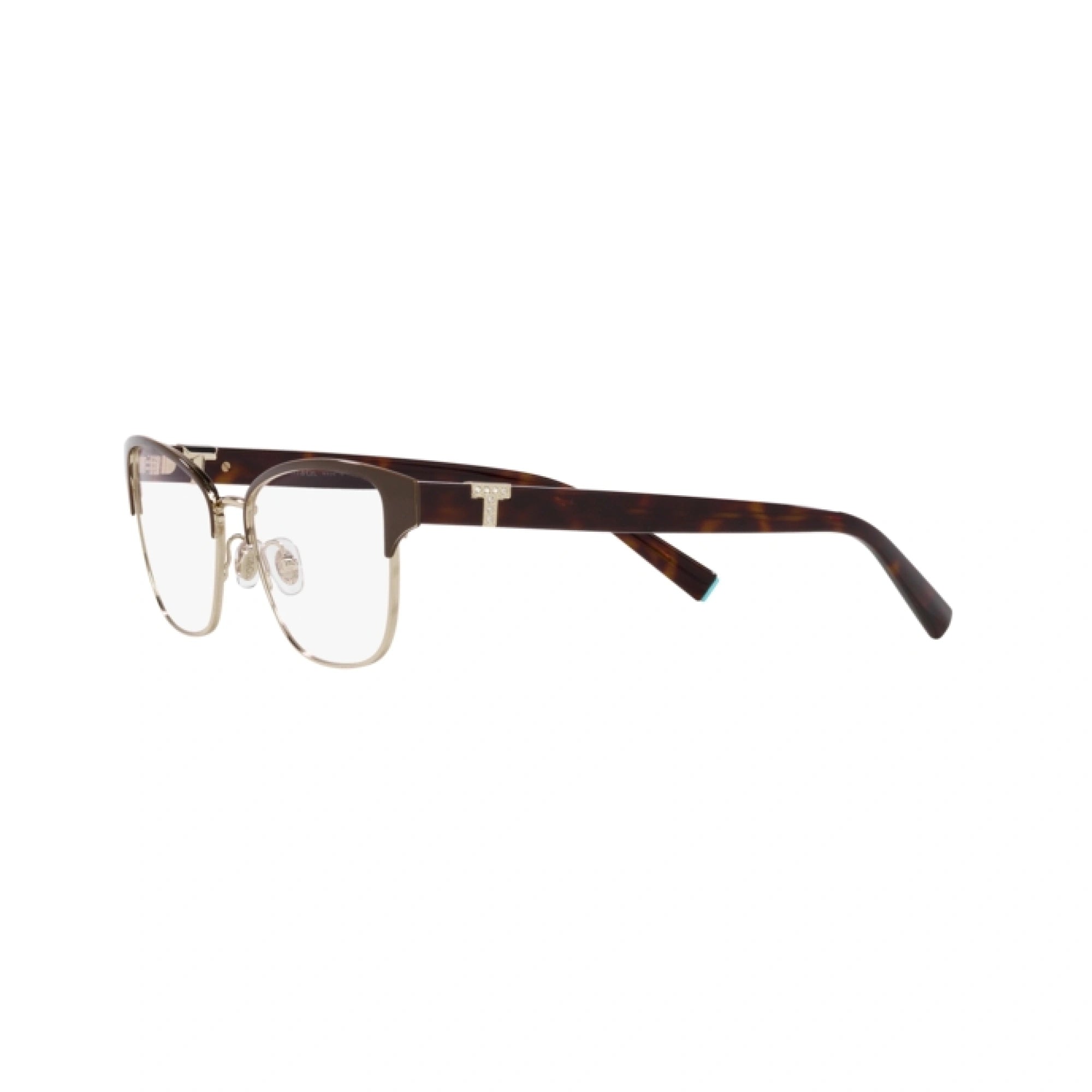 TIFFANY TF 1152B - 6021 MARRONE SU ORO PALLIDO | OCCHIALE DA VISTA DONNA | CALIBRO 52