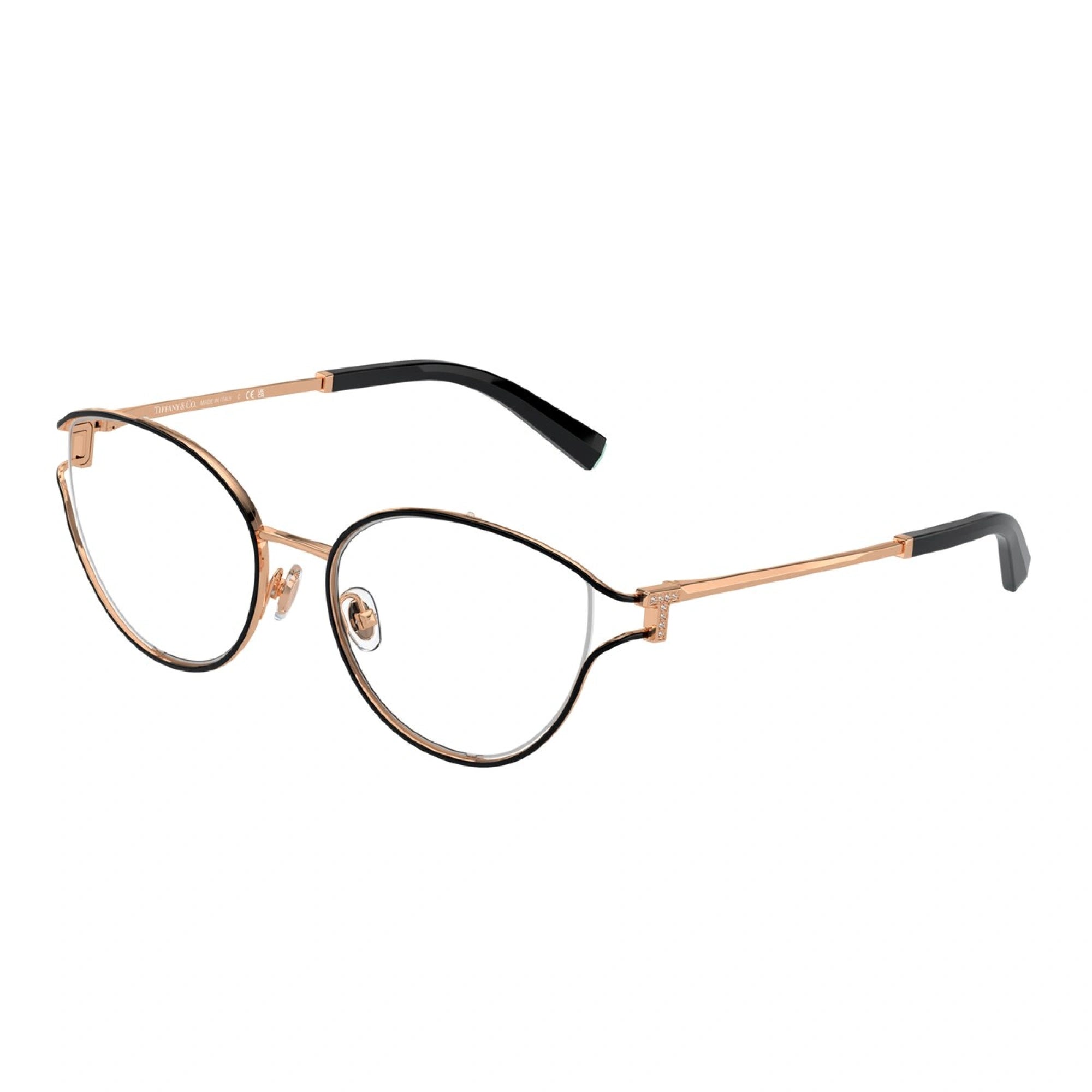 TIFFANY TF 1157B - 6127 NERO SU RUBEDO | OCCHIALE DA VISTA DONNA | CALIBRO 54