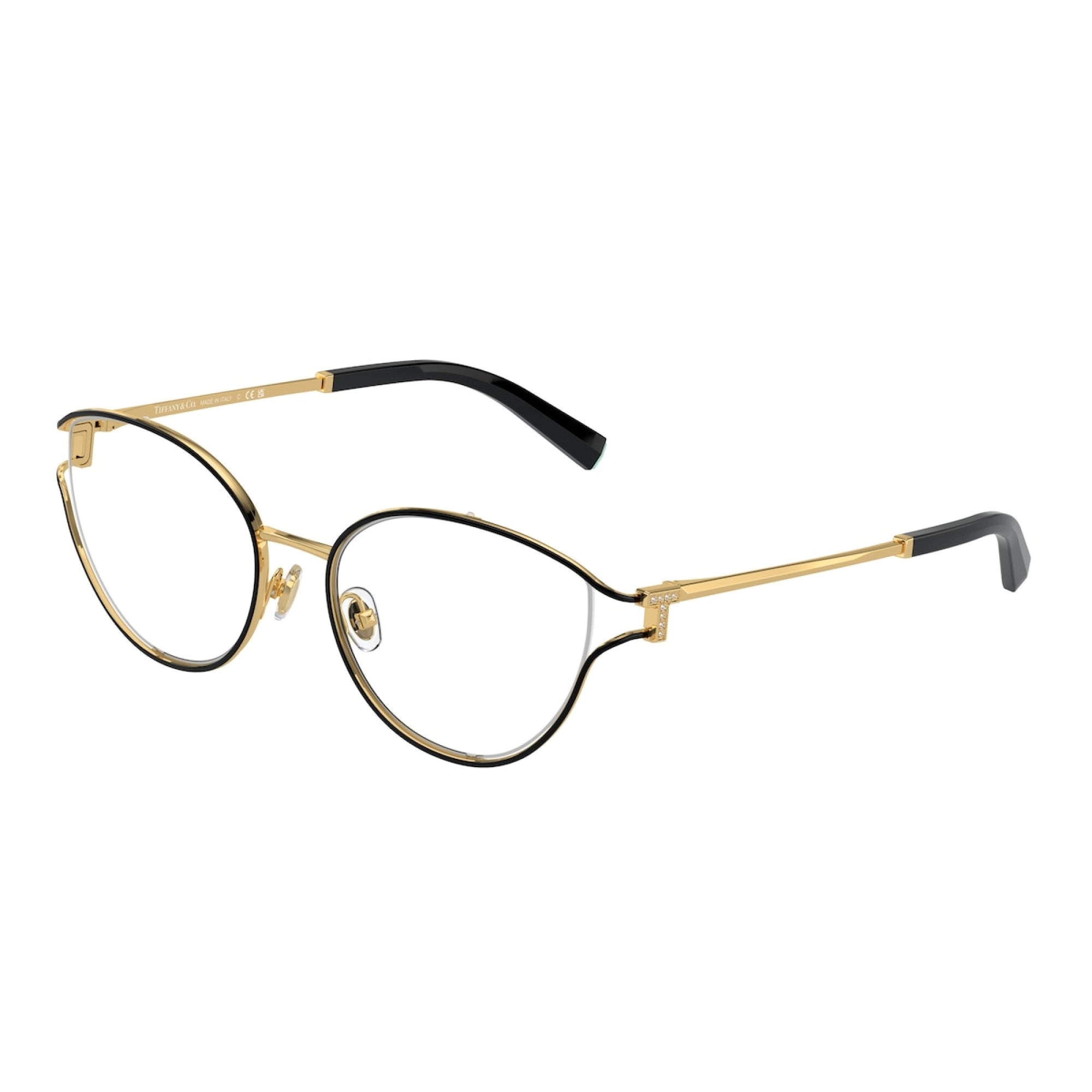 TIFFANY TF 1157B - 6197 NERO SU ORO | OCCHIALE DA VISTA DONNA | CALIBRO 54