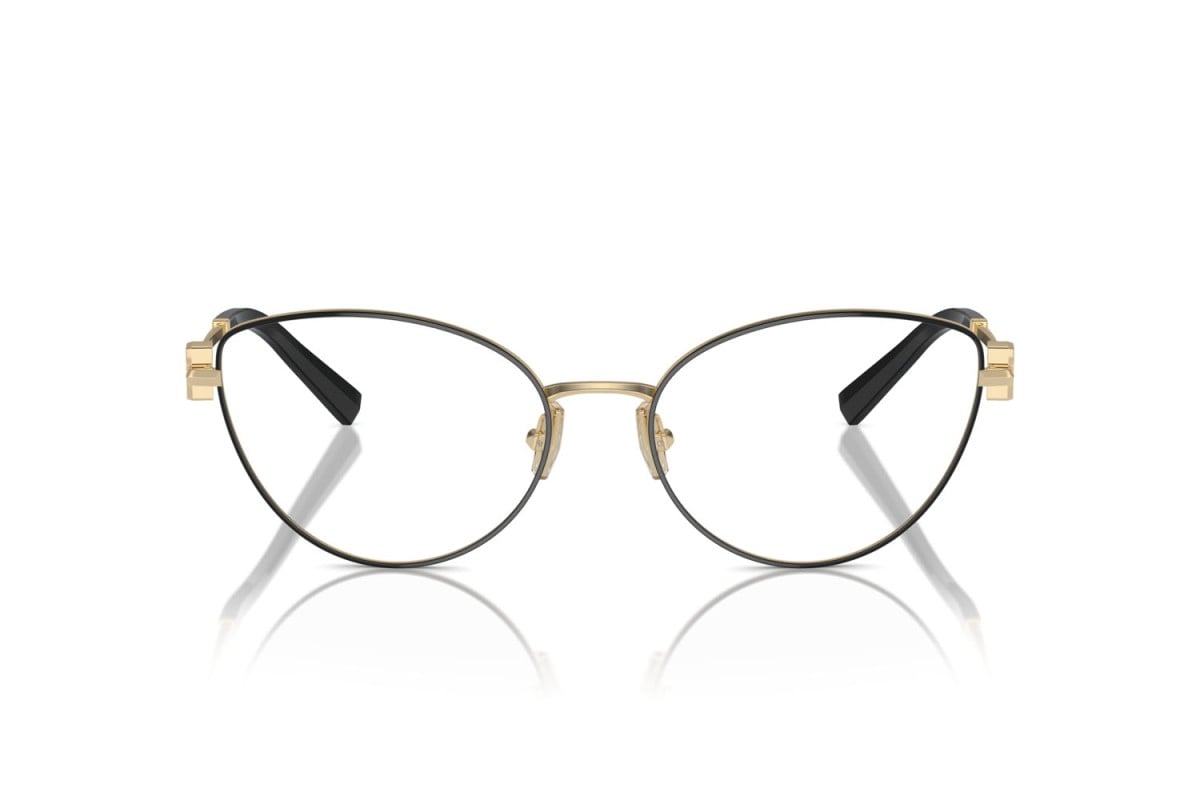 OCCHIALE DA VISTA DONNA | TIFFANY TF 1159B - 6164 NERO SU ORO PALLIDO - CALIBRO 54