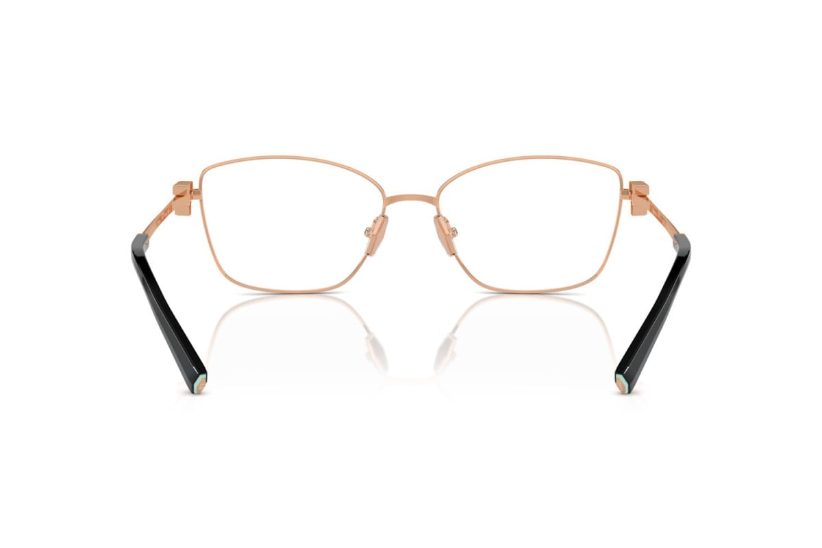 OCCHIALE DA VISTA DONNA | TIFFANY TF 1160B - 6162 NERO SU ORO ROSA - CALIBRO 54
