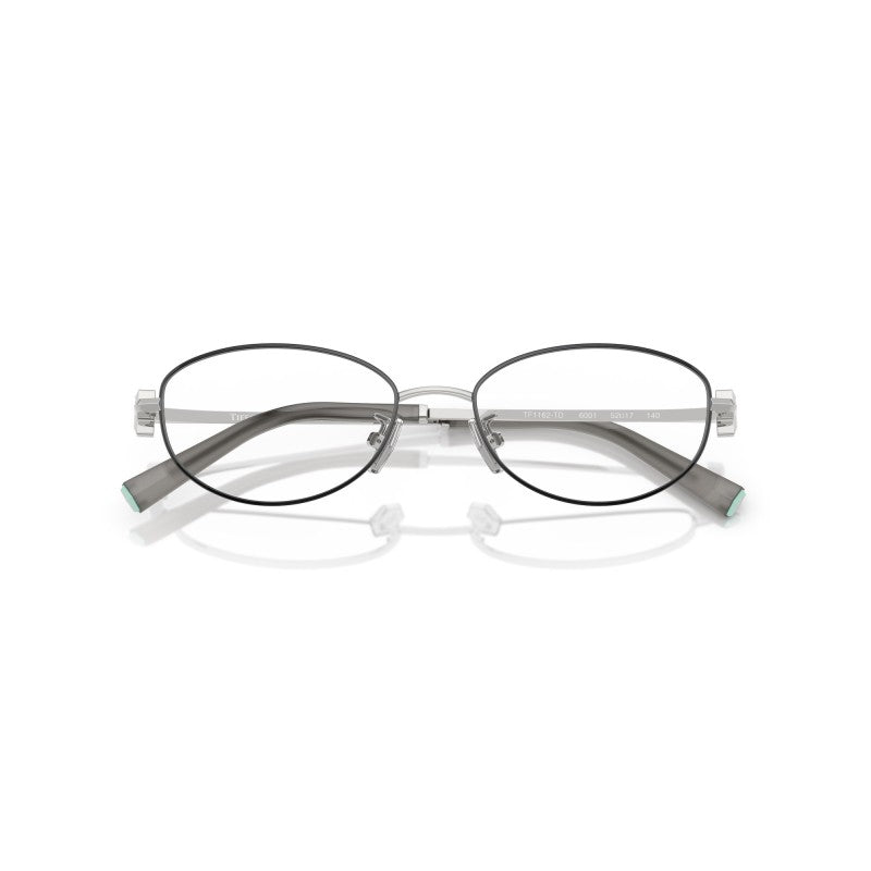 OCCHIALE DA VISTA DONNA | TIFFANY TF 1162TD - 6001 NERO SU ARGENTO - CALIBRO 52