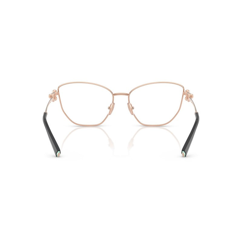 OCCHIALE DA VISTA DONNA | TIFFANY TF 1166 - 6162 NERO SU ORO ROSA - CALIBRO 55