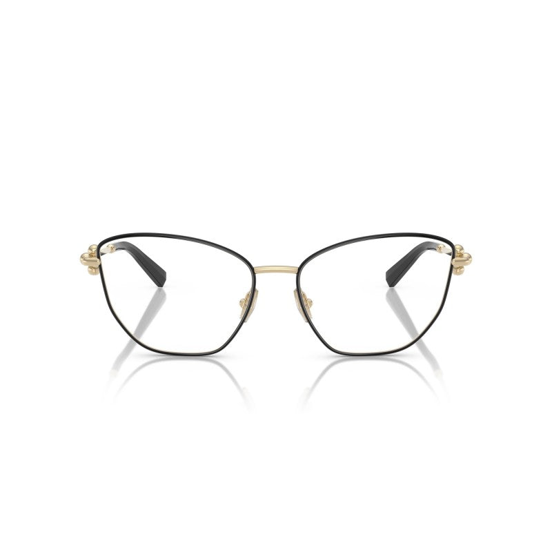 OCCHIALE DA VISTA DONNA | TIFFANY TF 1166 - 6164 NERO SU ORO PALLIDO - CALIBRO 55
