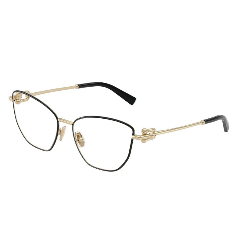 OCCHIALE DA VISTA DONNA | TIFFANY TF 1166 - 6164 NERO SU ORO PALLIDO - CALIBRO 55