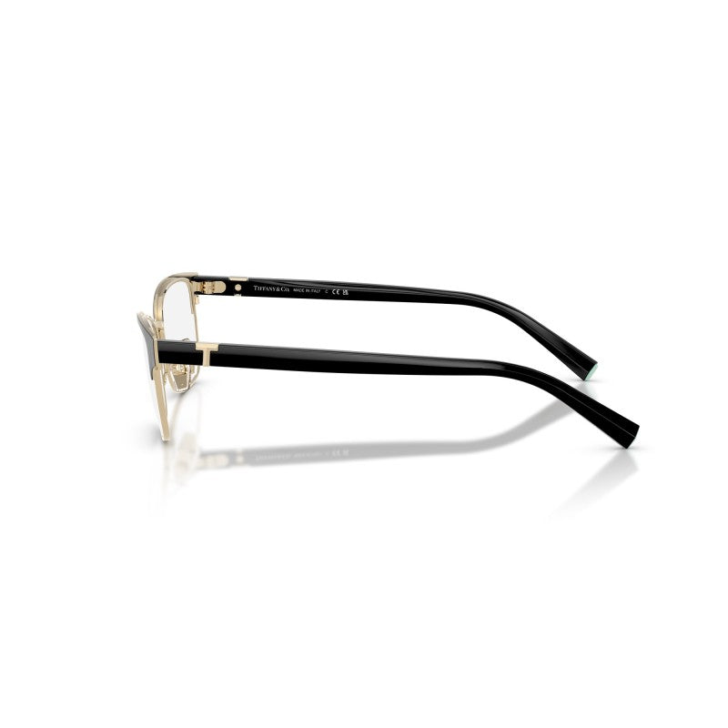 OCCHIALE DA VISTA DONNA | TIFFANY TF 1168 - 6164 NERO SU ORO PALLIDO - CALIBRO 53