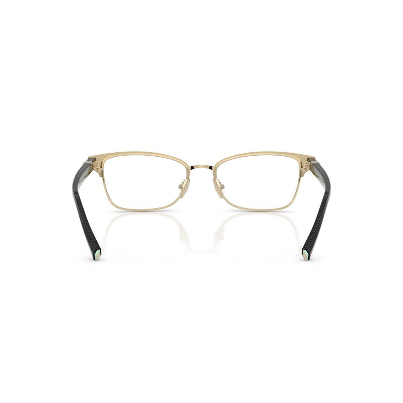 OCCHIALE DA VISTA DONNA | TIFFANY TF 1168 - 6164 NERO SU ORO PALLIDO - CALIBRO 53