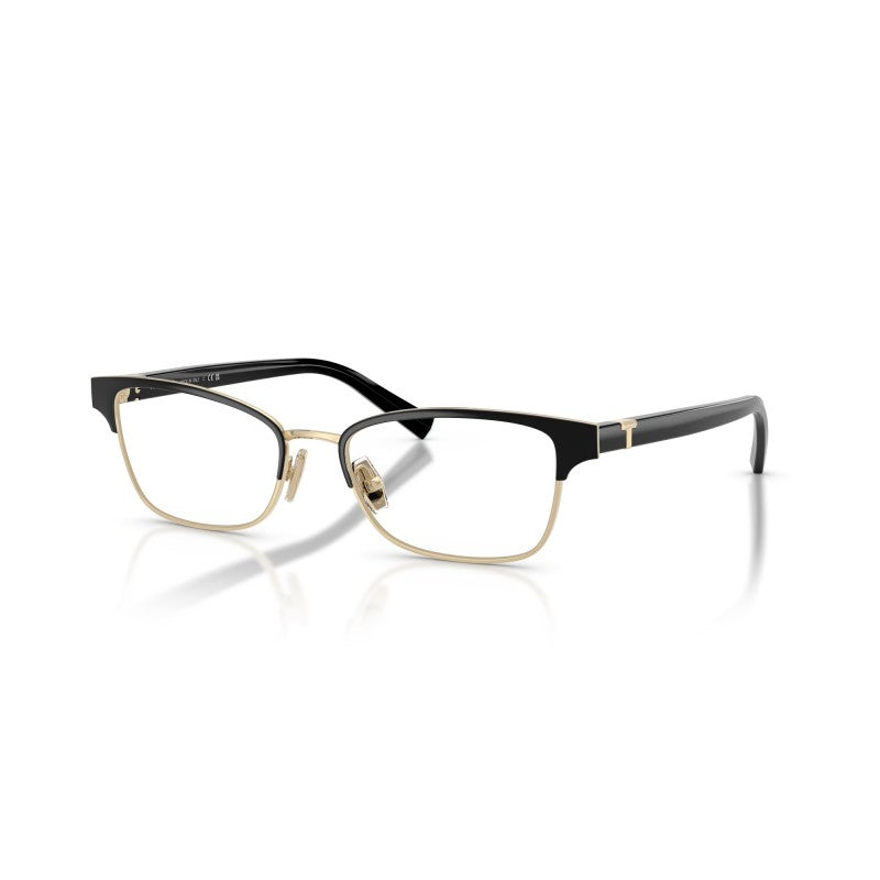 OCCHIALE DA VISTA DONNA | TIFFANY TF 1168 - 6164 NERO SU ORO PALLIDO - CALIBRO 53