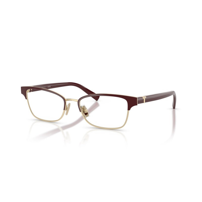 OCCHIALE DA VISTA DONNA | TIFFANY TF 1168 - 6185 BORDEAUX SU ORO PALLIDO - CALIBRO 53