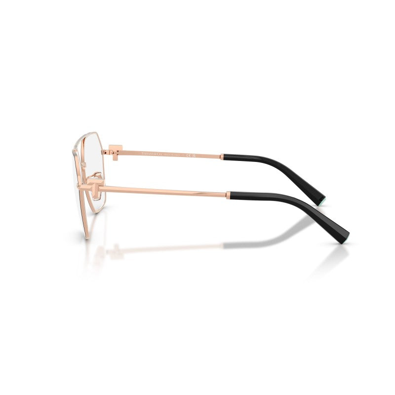 OCCHIALE DA VISTA UNISEX | TIFFANY TF 1169 - 6105 NERO SU ORO ROSA - CALIBRO 57