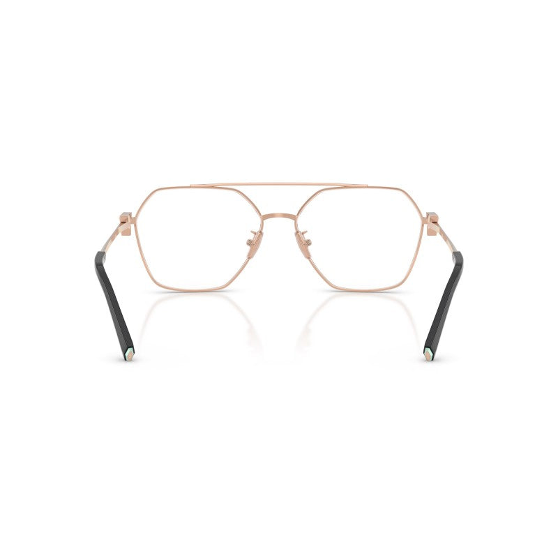 OCCHIALE DA VISTA UNISEX | TIFFANY TF 1169 - 6105 NERO SU ORO ROSA - CALIBRO 57