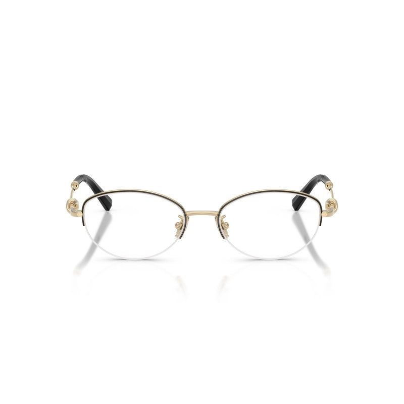 OCCHIALE DA VISTA DONNA | TIFFANY TF 1171D - 6164 NERO SU ORO PALLIDO - CALIBRO 51