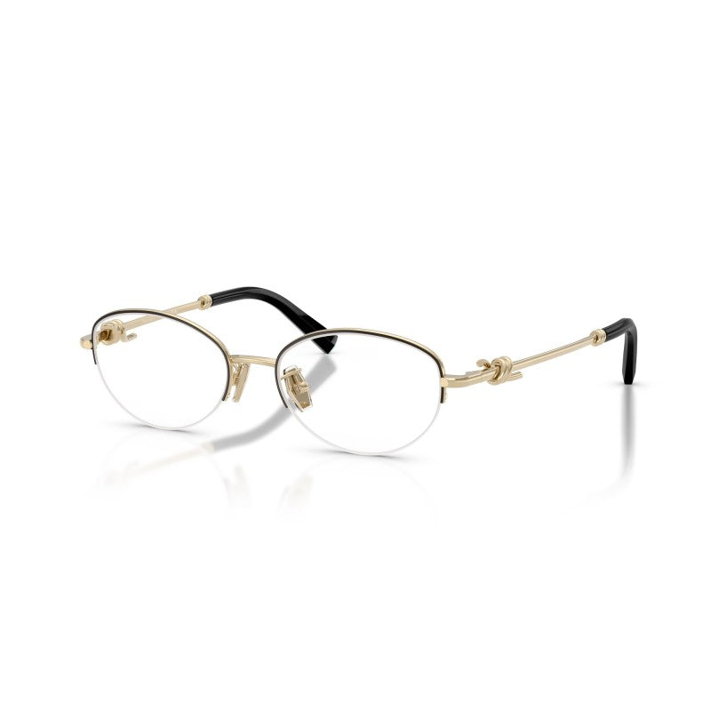 OCCHIALE DA VISTA DONNA | TIFFANY TF 1171D - 6164 NERO SU ORO PALLIDO - CALIBRO 51