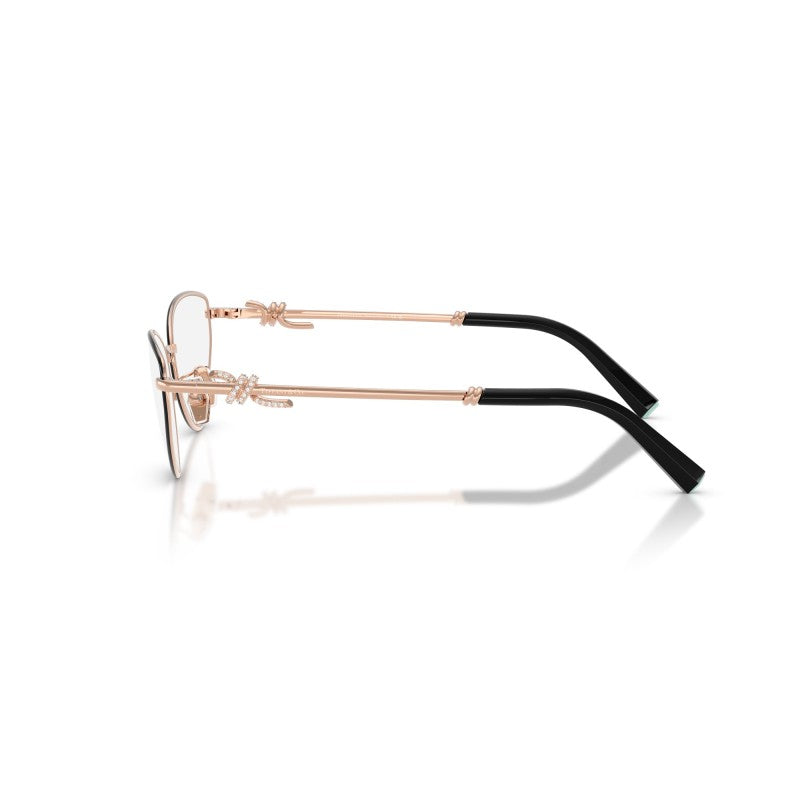 OCCHIALE DA VISTA DONNA | TIFFANY TF 1172B - 6162 NERO SU ORO ROSA - CALIBRO 54