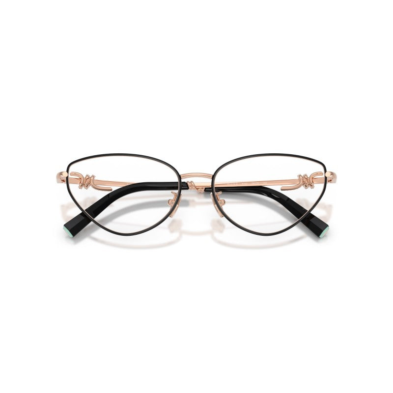 OCCHIALE DA VISTA DONNA | TIFFANY TF 1172B - 6162 NERO SU ORO ROSA - CALIBRO 54