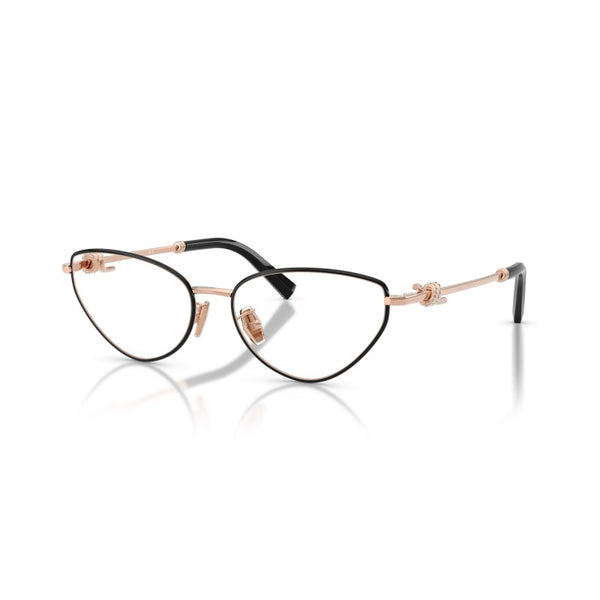 OCCHIALE DA VISTA DONNA | TIFFANY TF 1172B - 6162 NERO SU ORO ROSA - CALIBRO 56