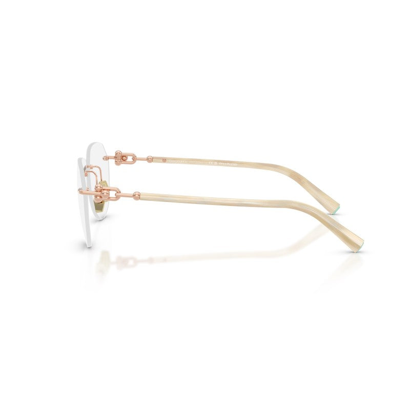 OCCHIALE DA VISTA DONNA | TIFFANY TF 1173K - 6214 PLACCATO ORO ROSA - CALIBRO 57