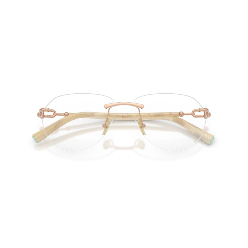 OCCHIALE DA VISTA DONNA | TIFFANY TF 1173K - 6214 PLACCATO ORO ROSA - CALIBRO 57