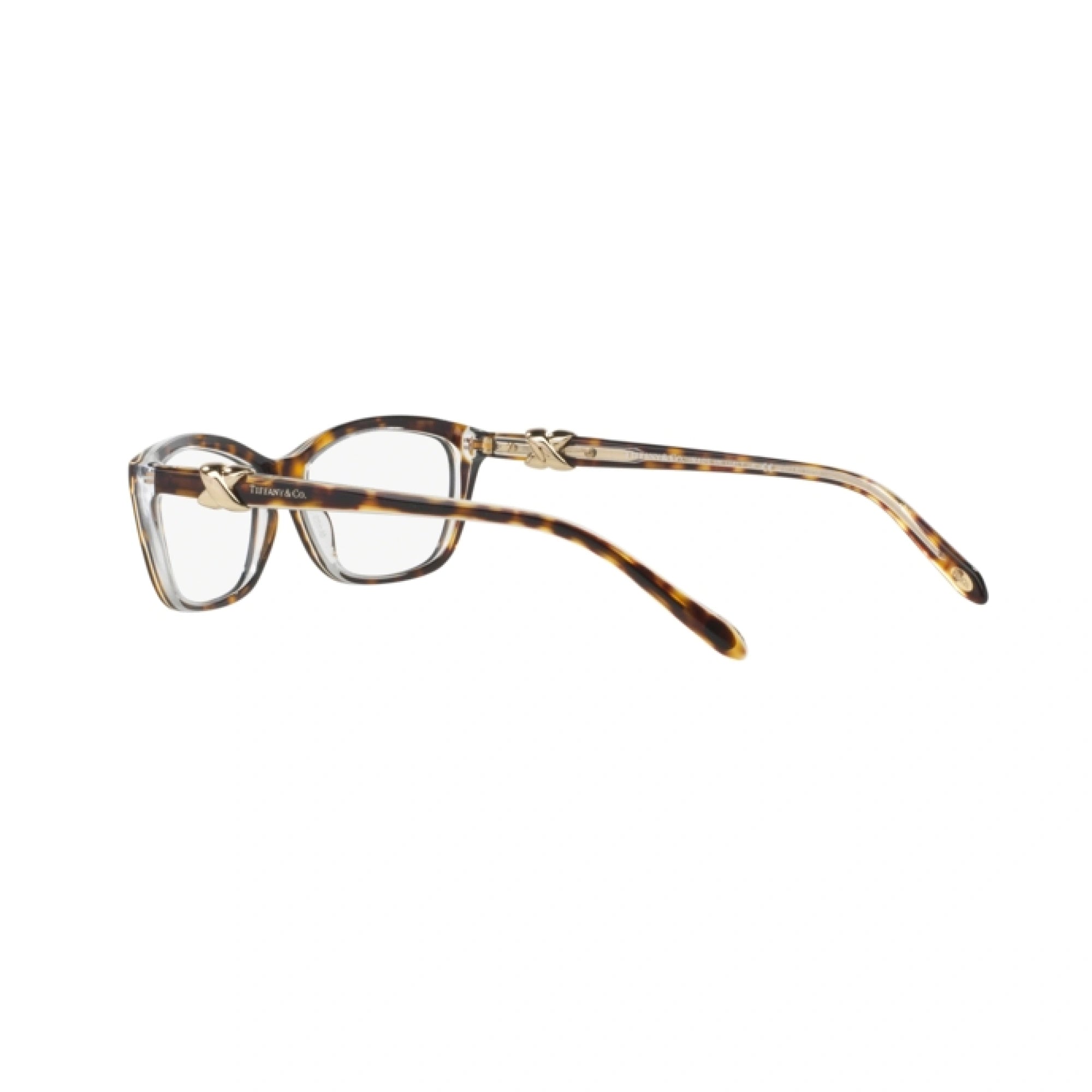 TIFFANY TF 2074 - 8155 HAVANA / TRASPARENTE | OCCHIALE DA VISTA DONNA | CALIBRO 52