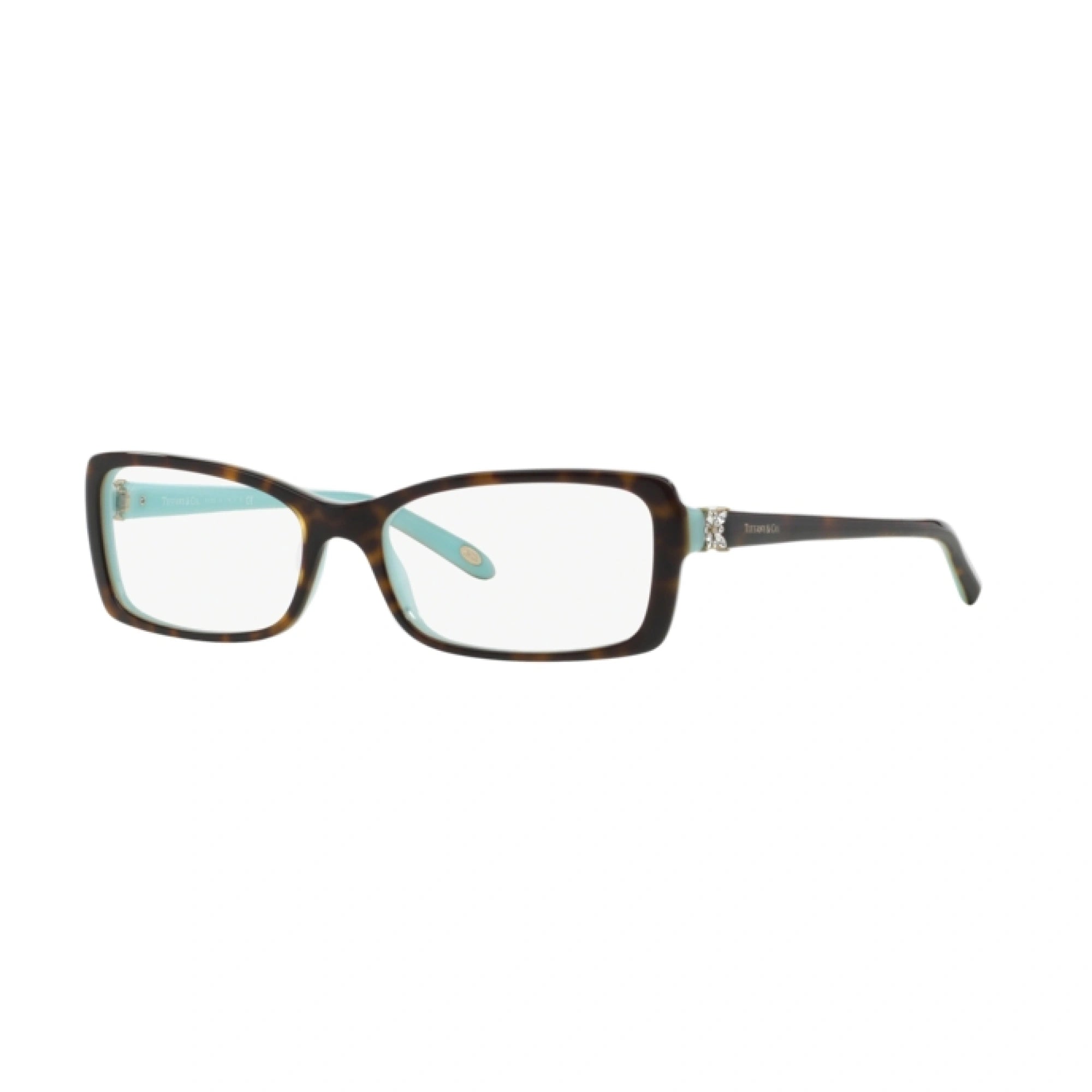 TIFFANY TF 2091B - 8134 TOP HAVANA / BLU | OCCHIALE DA VISTA DONNA | CALIBRO 53