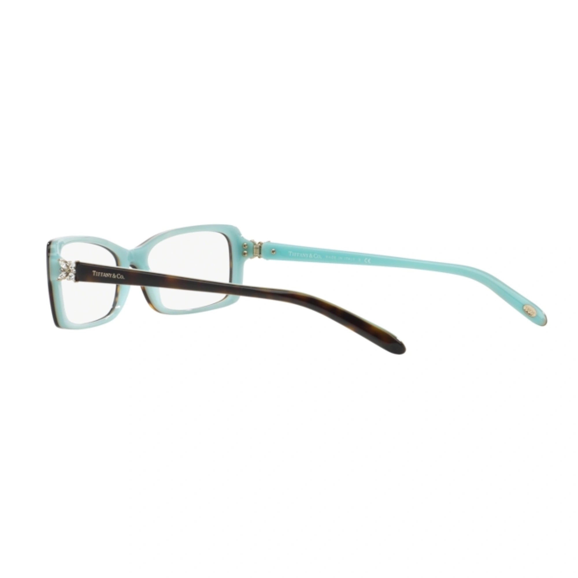 TIFFANY TF 2091B - 8134 TOP HAVANA / BLU | OCCHIALE DA VISTA DONNA | CALIBRO 53