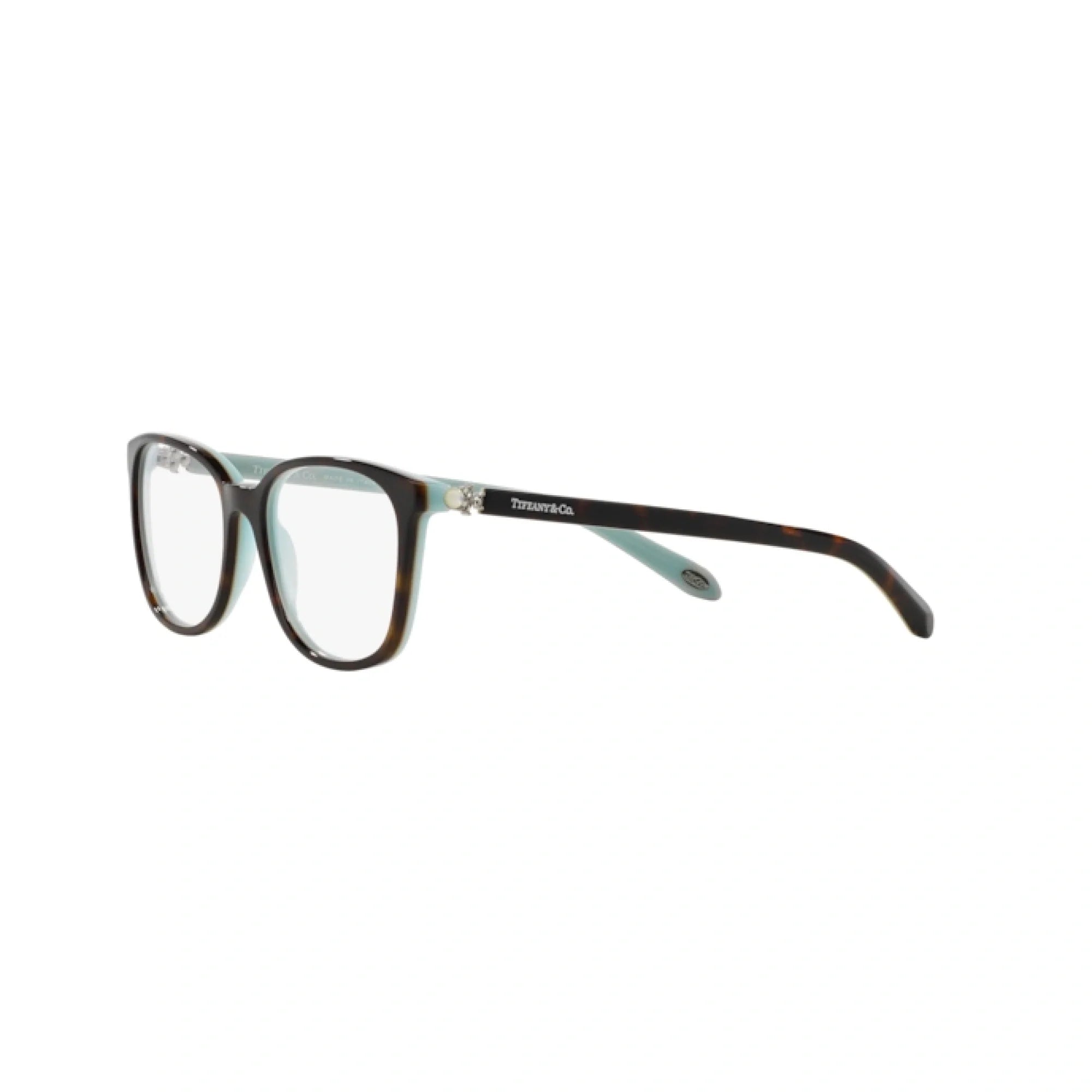 TIFFANY TF 2109HB - 8134 HAVANA / BLU | OCCHIALE DA VISTA DONNA | CALIBRO 53