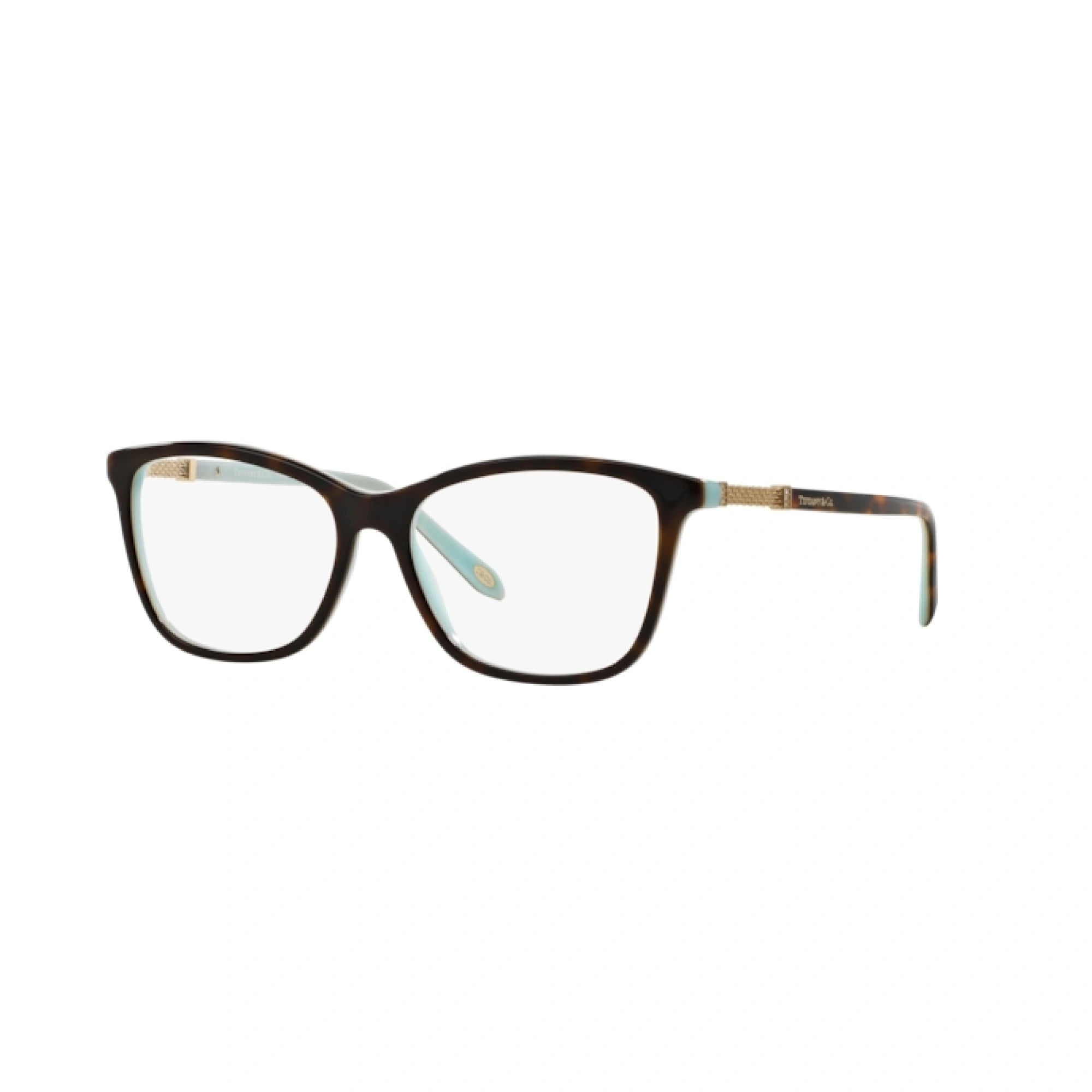 TIFFANY TF 2116B - 8134 HAVANA / BLU | OCCHIALE DA VISTA DONNA | CALIBRO 53