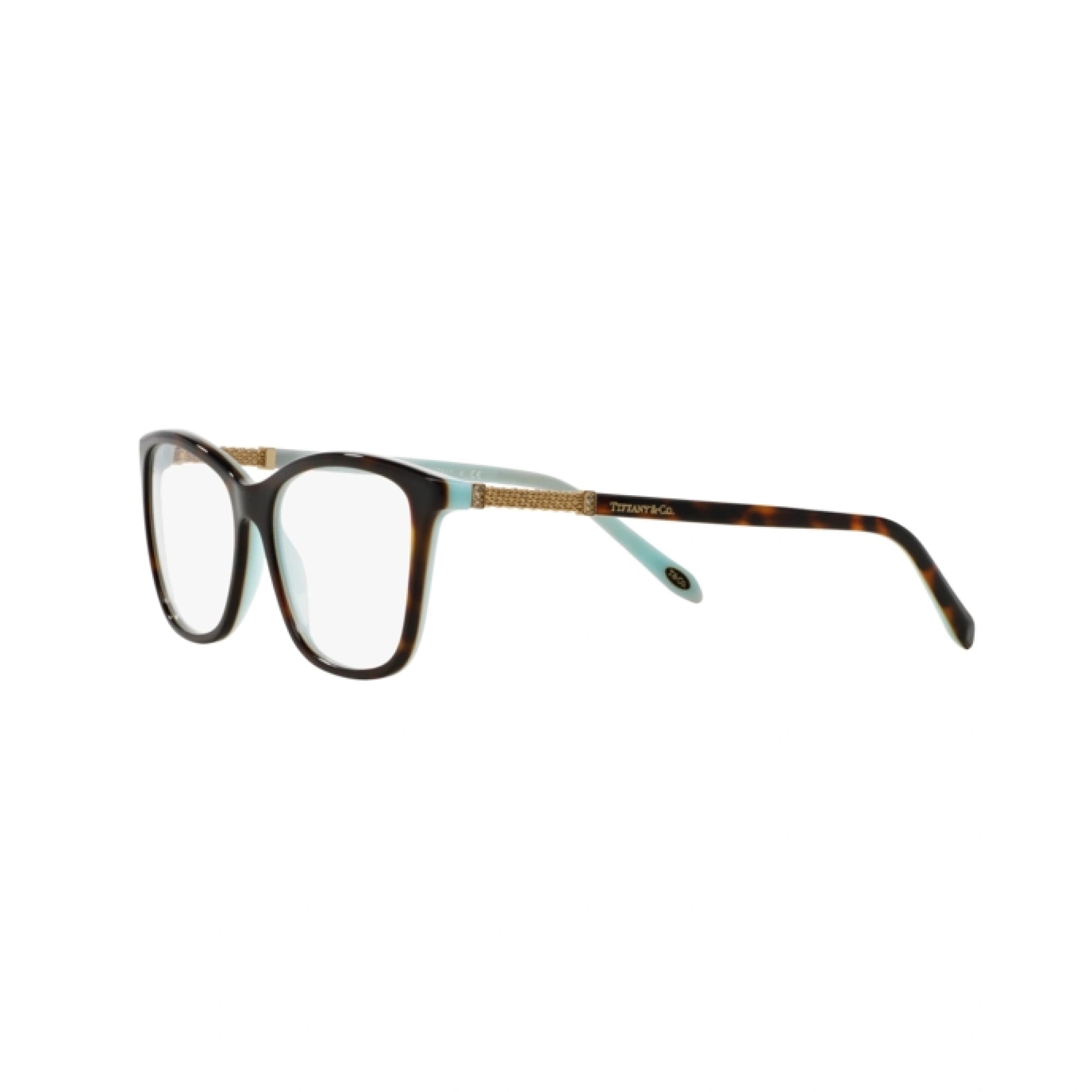 TIFFANY TF 2116B - 8134 HAVANA / BLU | OCCHIALE DA VISTA DONNA | CALIBRO 53