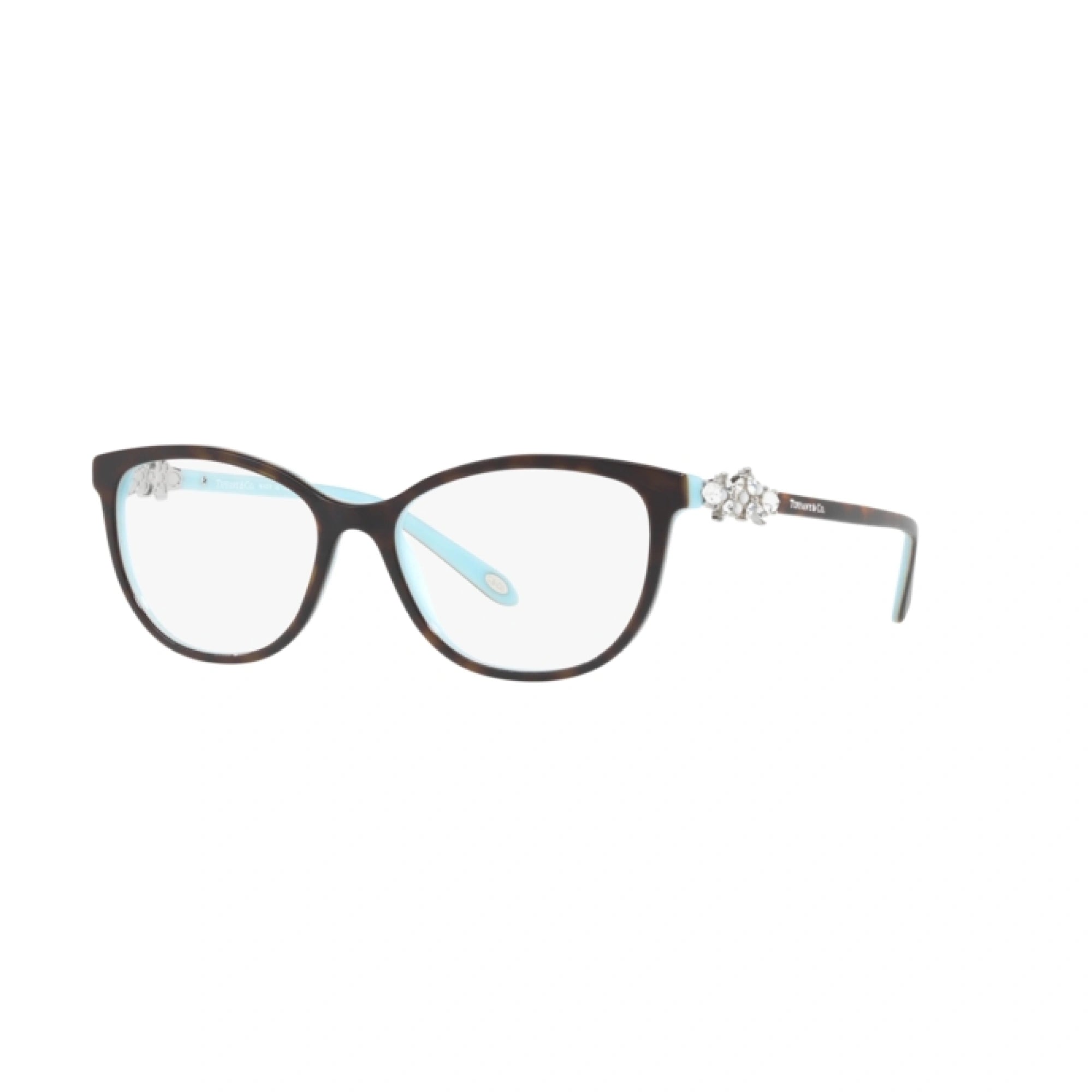 TIFFANY TF 2144HB - 8134 HAVANA / BLU | OCCHIALE DA VISTA DONNA | CALIBRO 54